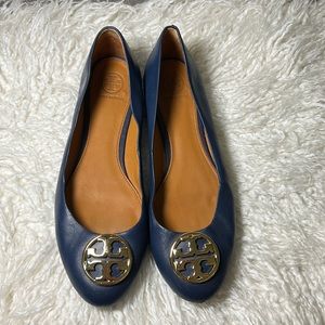 Tory Burch Mini Travel Ballet Navy